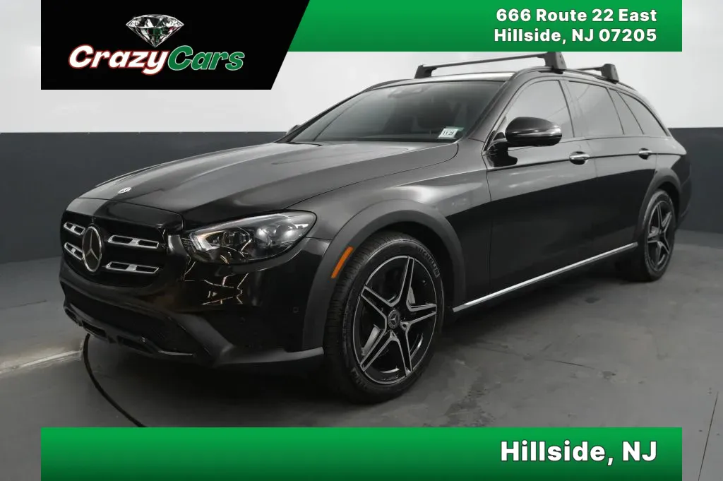 Black 2023 Mercedes-Benz E-Class E 450 4MATIC Wagon 4D for sale in Hillside, NJ