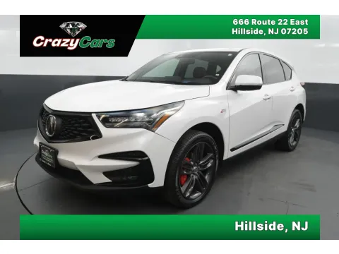 White 2021 Acura RDX SH-AWD w/A-SPEC Pkg Sport Utility 4D for sale in Hillside, NJ