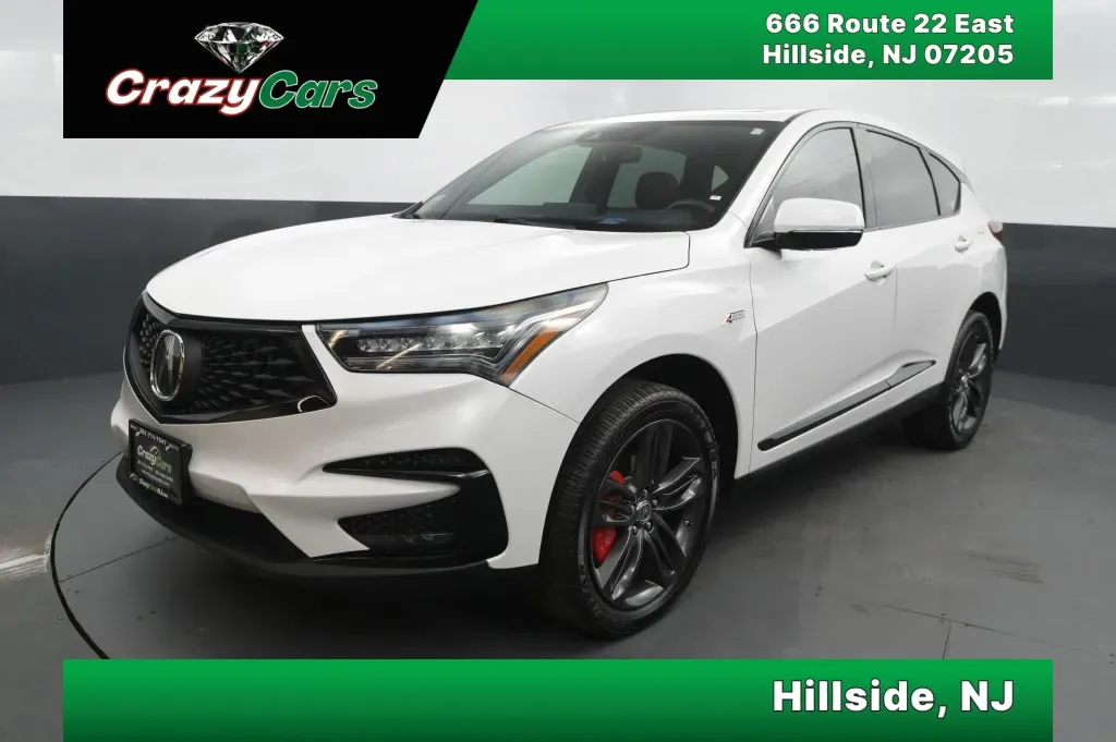 White 2021 Acura RDX SH-AWD w/A-SPEC Pkg Sport Utility 4D for sale in Hillside, NJ