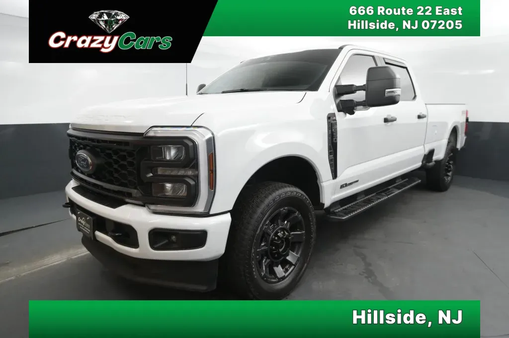 White 2024 Ford F350 Super Duty Crew Cab XL Pickup 4D 8 ft for sale in Hillside, NJ
