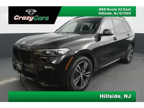 Black 2021 BMW X7 xDrive40i Sport Utility 4D for sale in Hillside, NJ