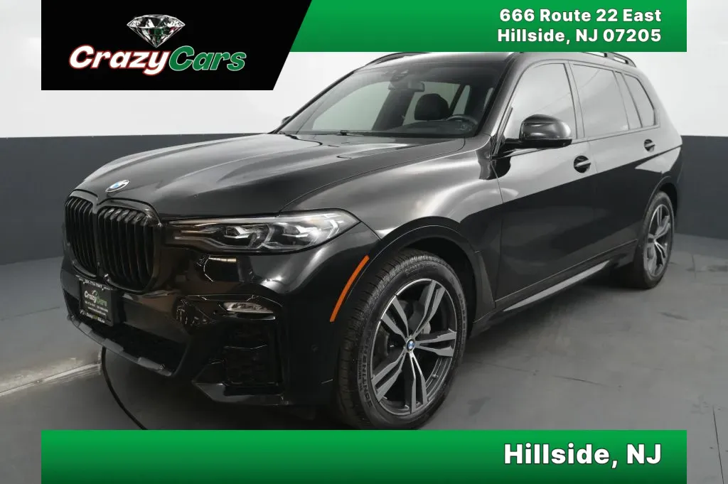 Black 2021 BMW X7 xDrive40i Sport Utility 4D for sale in Hillside, NJ