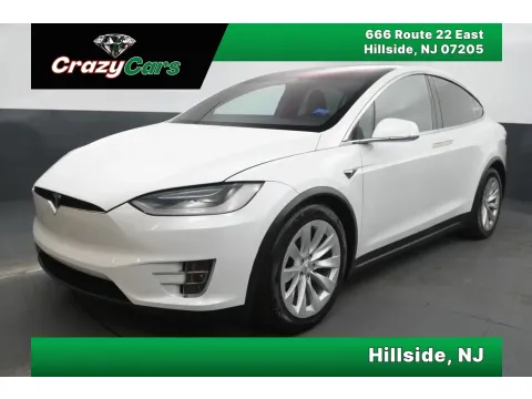 White 2019 Tesla Model X Long Range Sport Utility 4D for sale in Hillside, NJ