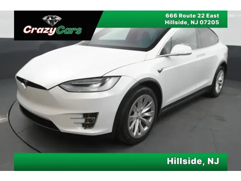 White 2020 Tesla Model X Long Range Sport Utility 4D for sale in Hillside, NJ