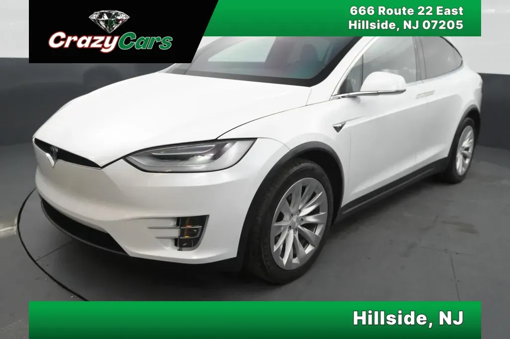 White 2020 Tesla Model X Long Range Sport Utility 4D for sale in Hillside, NJ