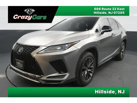 Silver 2021 Lexus RX 350 F SPORT SUV 4D for sale in Hillside, NJ