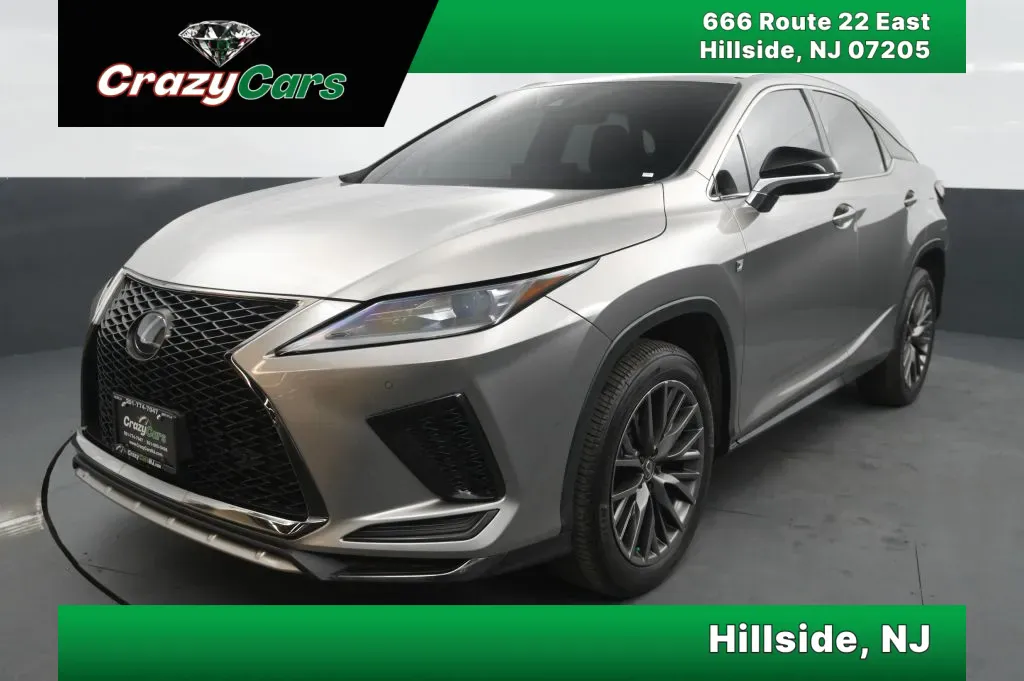 Silver 2021 Lexus RX 350 F SPORT SUV 4D for sale in Hillside, NJ
