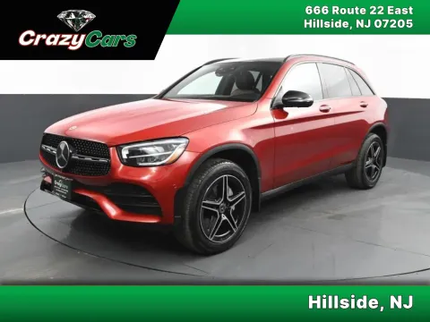 Red 2020 Mercedes-Benz GLC 300 4MATIC Sport Utility 4D for sale in Hillside, NJ