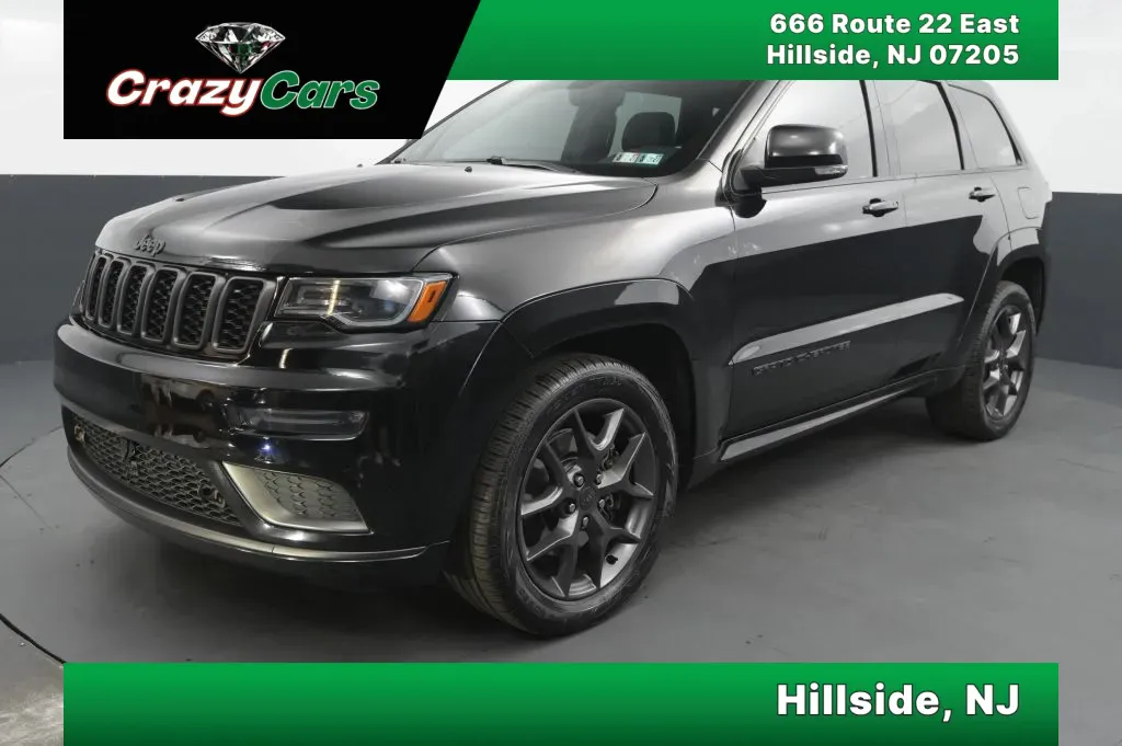 Black 2020 Jeep Grand Cherokee Limited X Sport Utility 4D for sale in Hillside, NJ