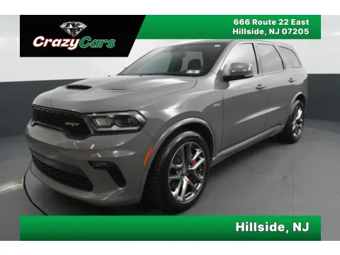 Gray 2022 Dodge Durango SRT 392 Sport Utility 4D for sale in Hillside, NJ
