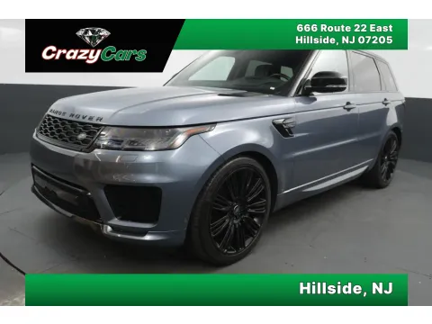 Blue 2018 Land Rover Range Rover Sport HSE Dynamic Sport Utility 4D for sale in Hillside, NJ