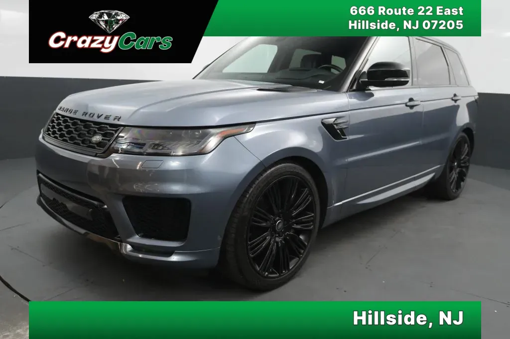 Blue 2018 Land Rover Range Rover Sport HSE Dynamic Sport Utility 4D for sale in Hillside, NJ