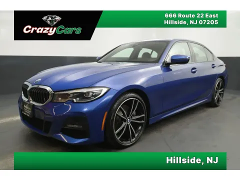Blue 2022 BMW 3 Series 330i xDrive Sedan 4D for sale in Hillside, NJ