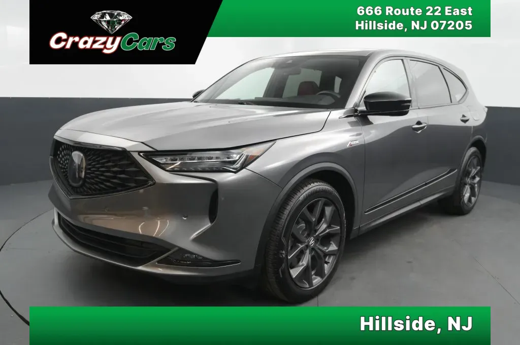 Gray 2022 Acura MDX SH-AWD w/A-Spec Pkg Sport Utility 4D for sale in Hillside, NJ