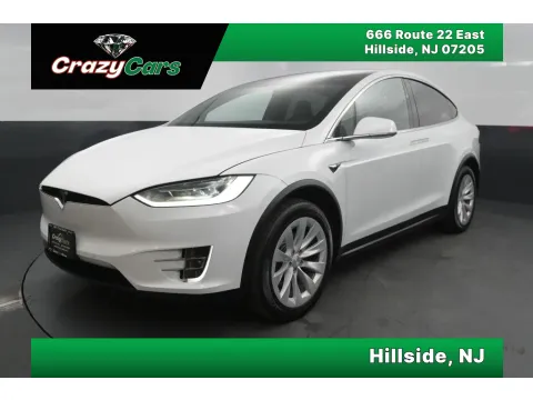 White 2020 Tesla Model X Long Range Plus Sport Utility 4D for sale in Hillside, NJ