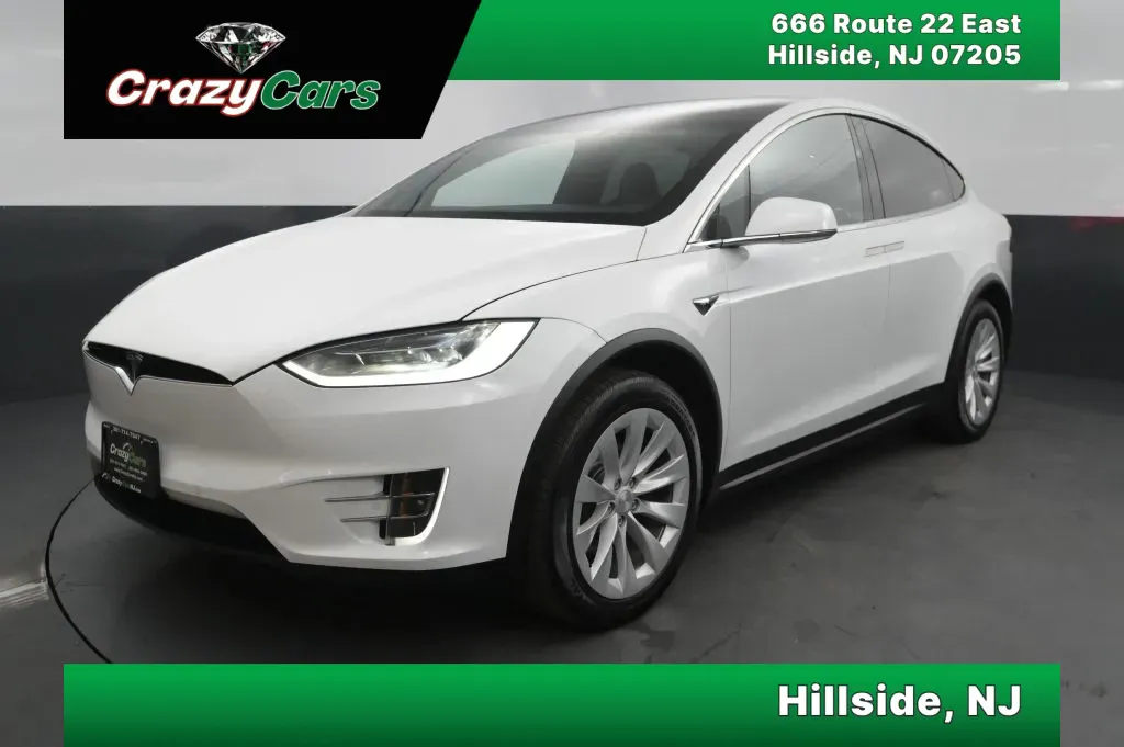 White 2020 Tesla Model X Long Range Plus Sport Utility 4D for sale in Hillside, NJ