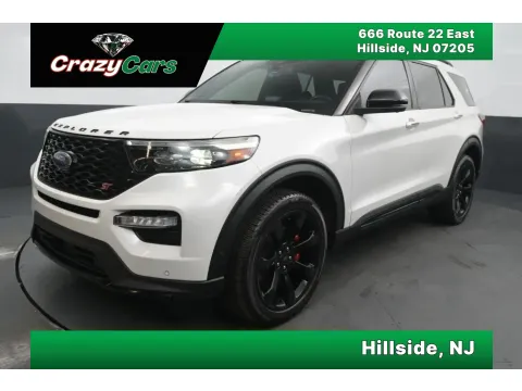 White 2020 Ford Explorer ST Sport Utility 4D for sale in Hillside, NJ