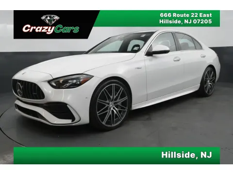 White 2023 Mercedes-Benz AMG C-Class C 43 AMG 4MATIC Sedan 4D for sale in Hillside, NJ