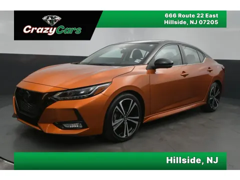 Orange 2023 Nissan Sentra SR Sedan 4D for sale in Hillside, NJ