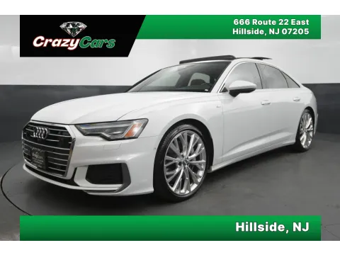 White 2019 Audi A6 55 TFSI Premium Plus Sedan 4D for sale in Hillside, NJ
