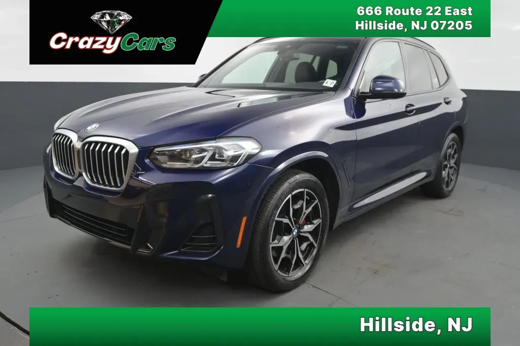 Blue 2022 BMW X3 xDrive30i Sport Utility 4D for sale in Hillside, NJ