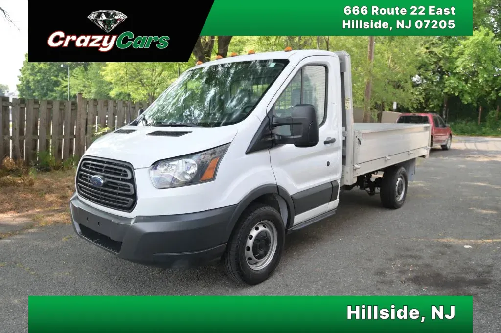 White 2018 Ford Transit Cab & Chassis 250 Cab & Chassis 2D for sale in Hillside, NJ