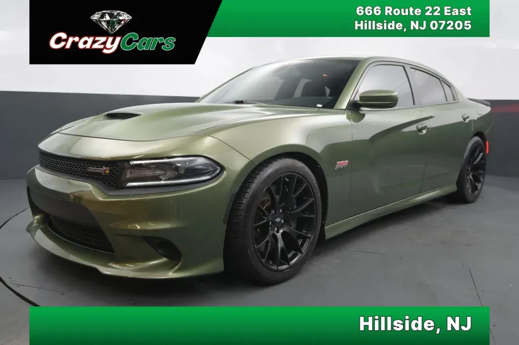 Green 2018 Dodge Charger R/T Scat Pack Sedan 4D for sale in Hillside, NJ