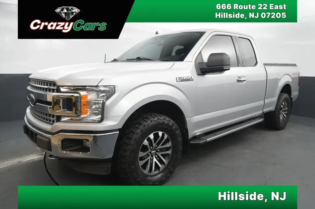Gray 2019 Ford F-150 Super Cab XLT Pickup 4D 6 1/2 ft for sale in Hillside, NJ
