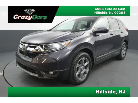 Gray 2017 Honda CR-V EX-L w/Navigation Sport Utility 4D for sale in Hillside, NJ