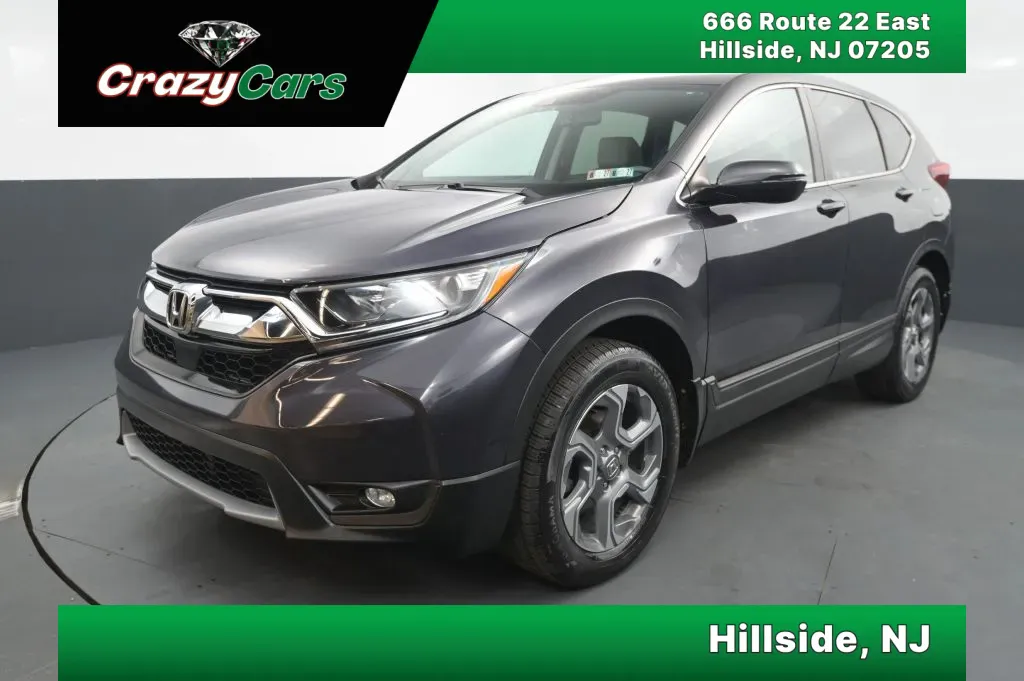 Gray 2017 Honda CR-V EX-L w/Navigation Sport Utility 4D for sale in Hillside, NJ