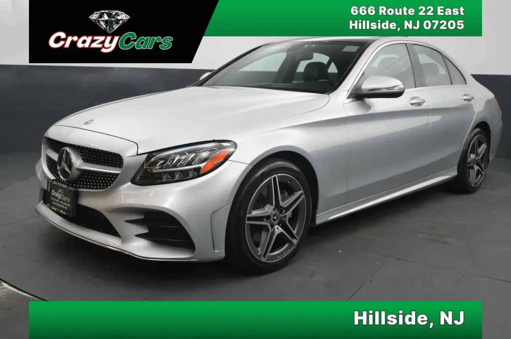 Silver 2021 Mercedes-Benz C-Class C 300 4MATIC Sedan 4D for sale in Hillside, NJ