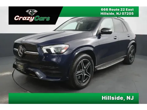 Blue 2020 Mercedes-Benz GLE 350 4MATIC Sport Utility 4D for sale in Hillside, NJ