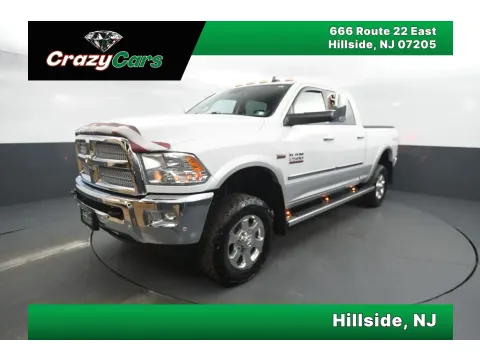 White 2018 Ram 2500 Crew Cab Big Horn Pickup 4D 6 1/3 ft for sale in Hillside, NJ