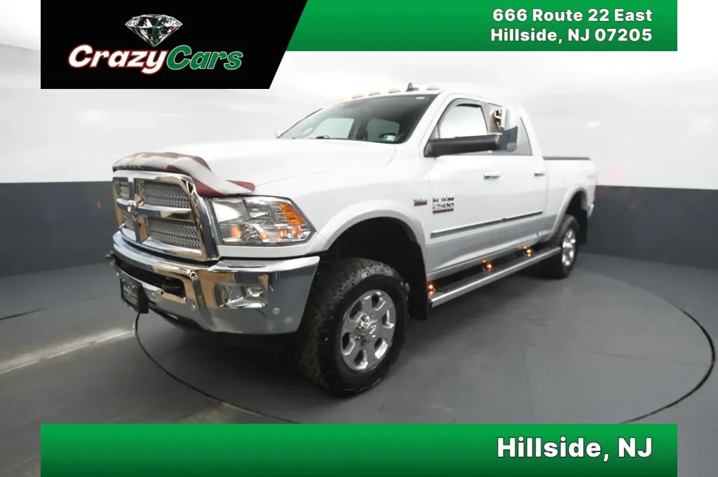 White 2018 Ram 2500 Crew Cab Big Horn Pickup 4D 6 1/3 ft for sale in Hillside, NJ