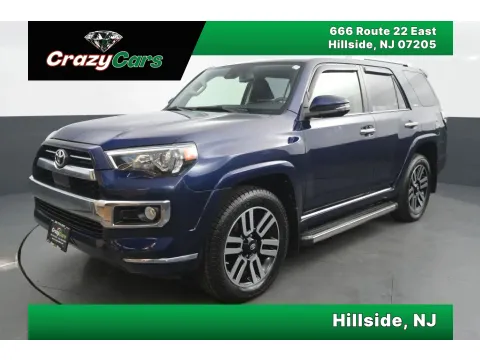 Blue 2020 Toyota 4Runner Limited Sport Utility 4D for sale in Hillside, NJ
