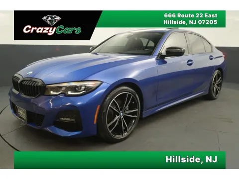 Blue 2022 BMW 3 Series 330i xDrive Sedan 4D for sale in Hillside, NJ