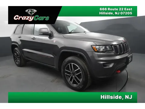 Gray 2021 Jeep Grand Cherokee Trailhawk Sport Utility 4D for sale in Hillside, NJ