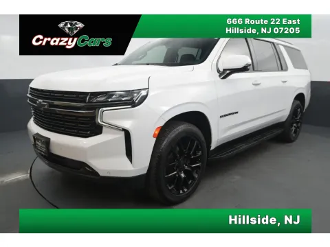 White 2022 Chevrolet Suburban RST Sport Utility 4D for sale in Hillside, NJ