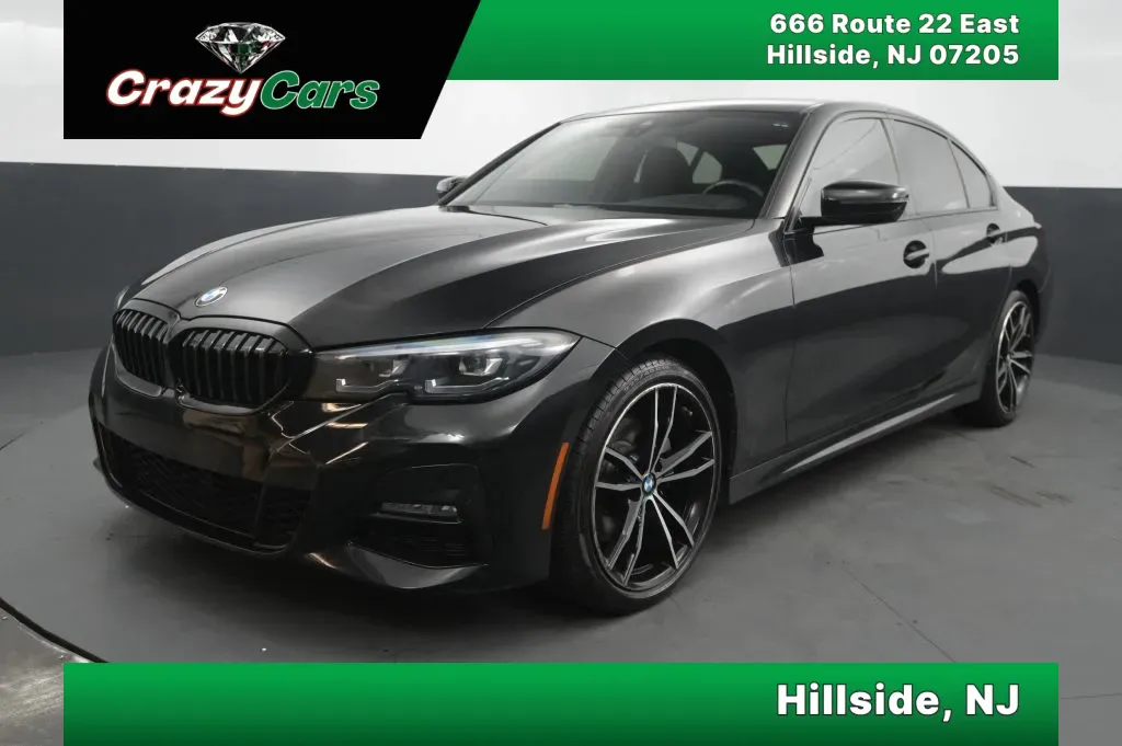 Black 2022 BMW 3 Series 330i xDrive Sedan 4D for sale in Hillside, NJ