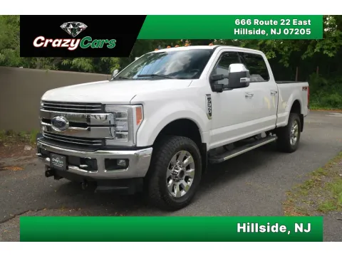 White 2019 Ford F350 Super Duty Crew Cab Lariat Pickup 4D 6 3/4 ft for sale in Hillside, NJ