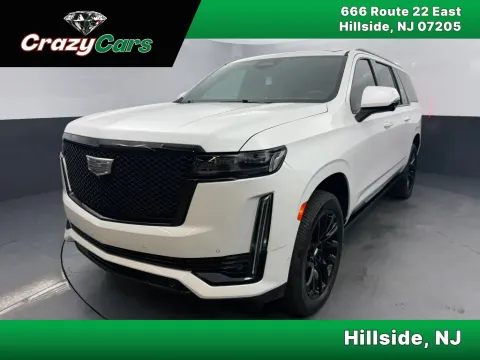 White 2022 Cadillac Escalade ESV Sport SUV 4D for sale in Hillside, NJ