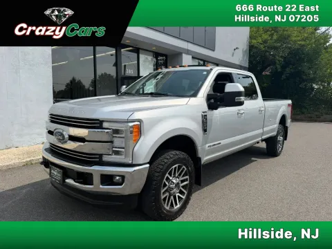 Silver 2019 Ford F350 Super Duty Crew Cab Lariat Pickup 4D 8 ft for sale in Hillside, NJ
