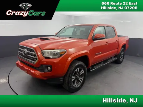 Orange 2017 Toyota Tacoma Double Cab TRD Sport Pickup 4D 5 ft for sale in Hillside, NJ