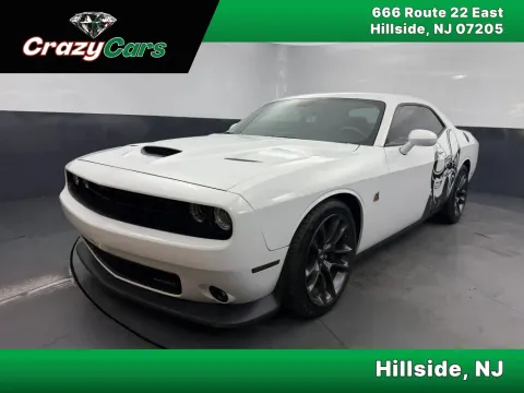 White 2022 Dodge Challenger R/T Scat Pack Coupe 2D for sale in Hillside, NJ