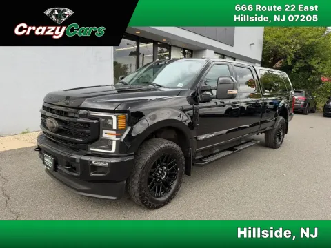 Black 2021 Ford F350 Super Duty Crew Cab Lariat Pickup 4D 8 ft for sale in Hillside, NJ