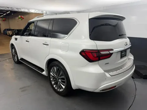 Another view of 2021 INFINITI QX80 SENSORY Sport Utility 4D for sale in Hillside, NJ at Crazy Cars Hillside