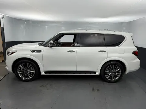 Photos of 2021 INFINITI QX80 SENSORY Sport Utility 4D for sale in Hillside, NJ at Crazy Cars Hillside