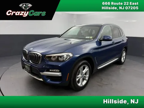 Blue 2018 BMW X3 xDrive30i Sport Utility 4D for sale in Hillside, NJ