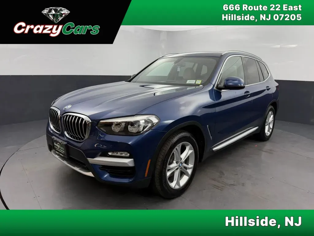 Blue 2018 BMW X3 xDrive30i Sport Utility 4D for sale in Hillside, NJ