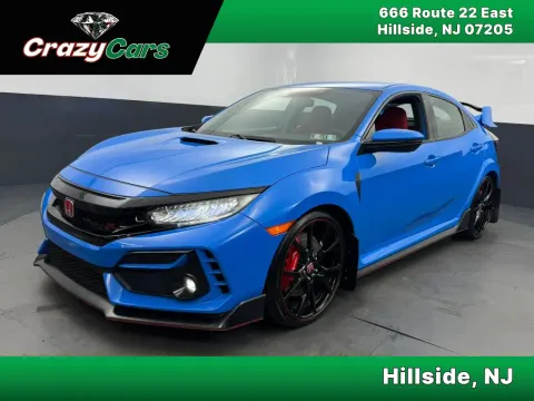 Blue 2021 Honda Civic Type R Touring Hatchback Sedan 4D for sale in Hillside, NJ